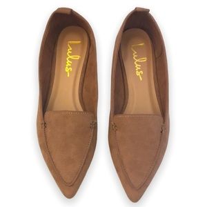 Lulu’s Emmy Pointed Flat Tan Sz 6